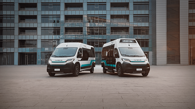 Компания IVECO BUS выходит на рынок компактных электрических микроавтобусов с моделями eFLEXY Line и eFLEXY City
